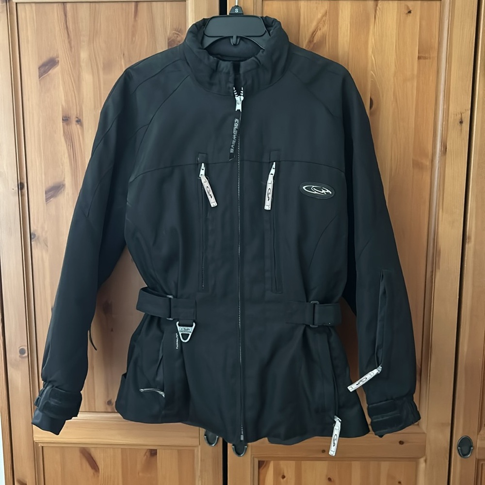 Cold Wave Snowmobile Ladies Jacket EUC zip out lining reflective material night